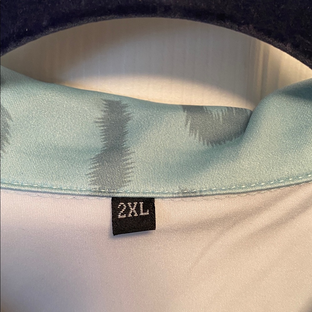 Fkeep Light Blue Patterned Sleeveless Athletic Dress and Shorts Set… - Picture 3 of 6